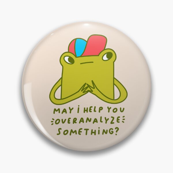Item preview, May I Help You Overanalyze Something? designed and sold by krimons.