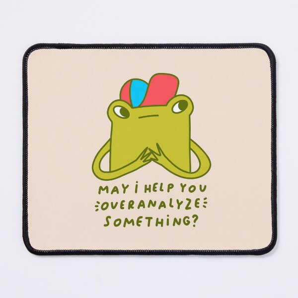 Item preview, May I Help You Overanalyze Something? designed and sold by krimons.