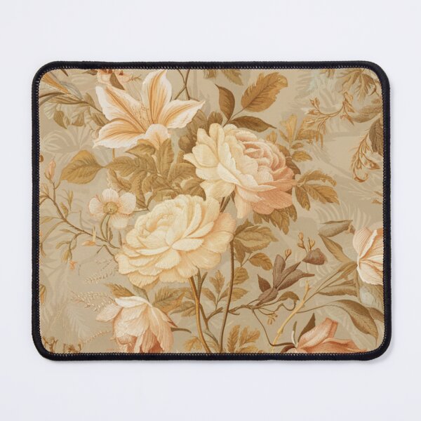 Item preview, Antique Floral Wallpaper designed and sold by whitecat23.