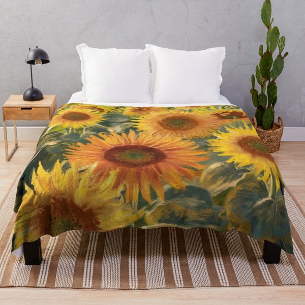 Item preview, A Field of Sunflowers designed and sold by whitecat23.