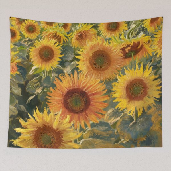 Item preview, A Field of Sunflowers designed and sold by whitecat23.