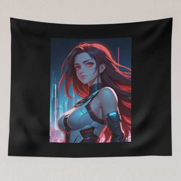 Item preview, Cyborg Girl designed and sold by ArtCraftLab.