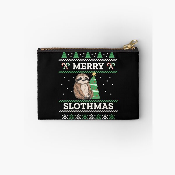 Item preview, Merry Slothmas Christmas Sloth designed and sold by DomTeesHaven.