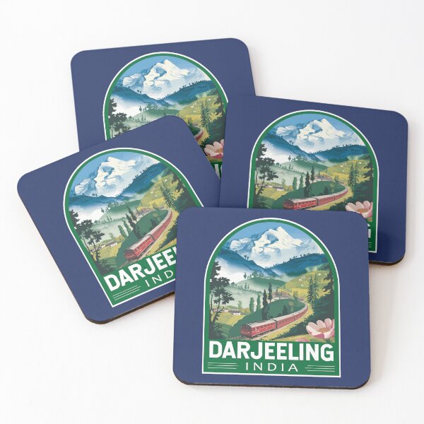 Item preview, Darjeeling India Travel Art Emblem designed and sold by KrisSidDesigns.