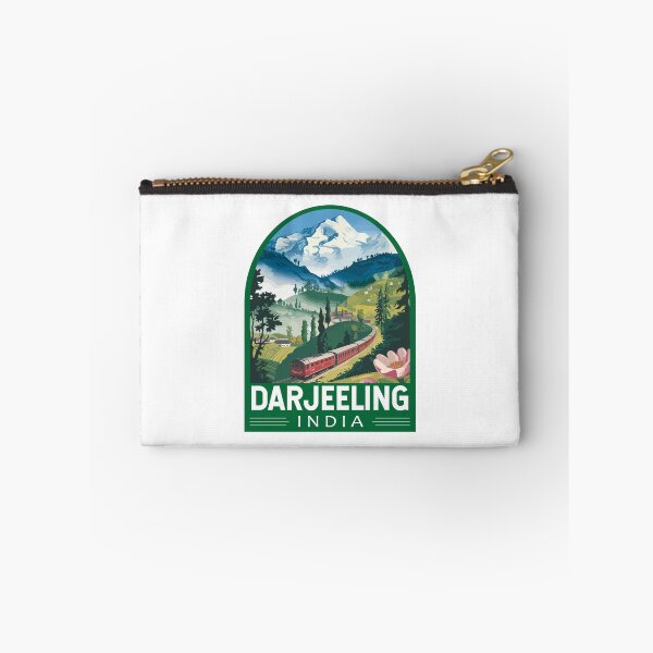 Item preview, Darjeeling India Travel Art Emblem designed and sold by KrisSidDesigns.