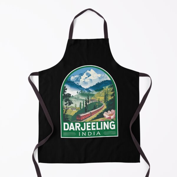 Item preview, Darjeeling India Travel Art Emblem designed and sold by KrisSidDesigns.