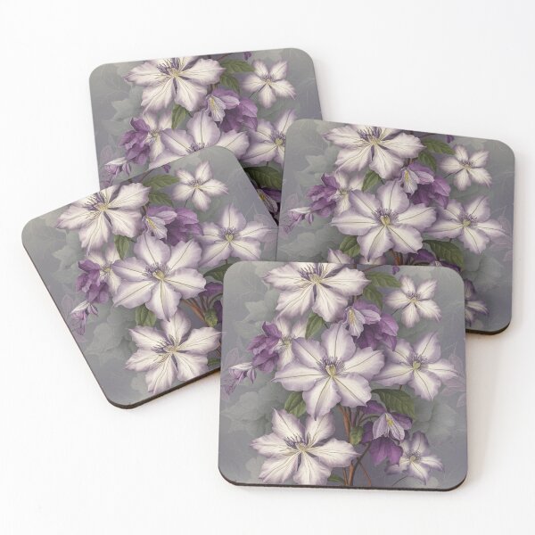 Item preview, Clematis designed and sold by whitecat23.