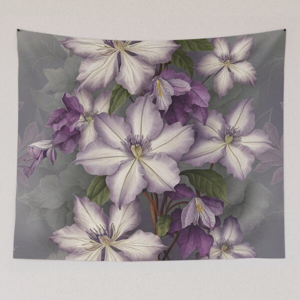 Item preview, Clematis designed and sold by whitecat23.