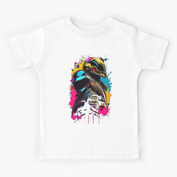 Item preview, Daft Punk Tshirt, DJ Legends, Electronic Music, EDM Clubbing, Get Lucky, Daft Punk Helmet designed and sold by Kaboom-Tees.