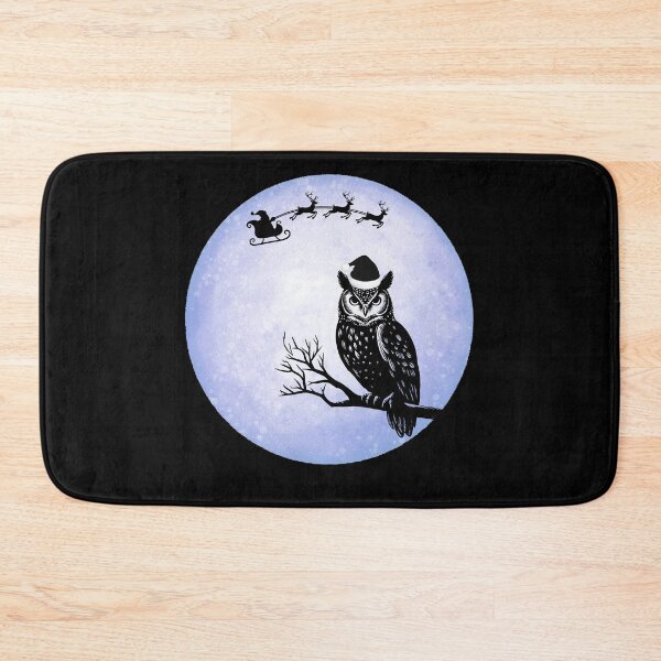 Item preview, Ho ho ho owl xmas  designed and sold by EnchantedOwl.