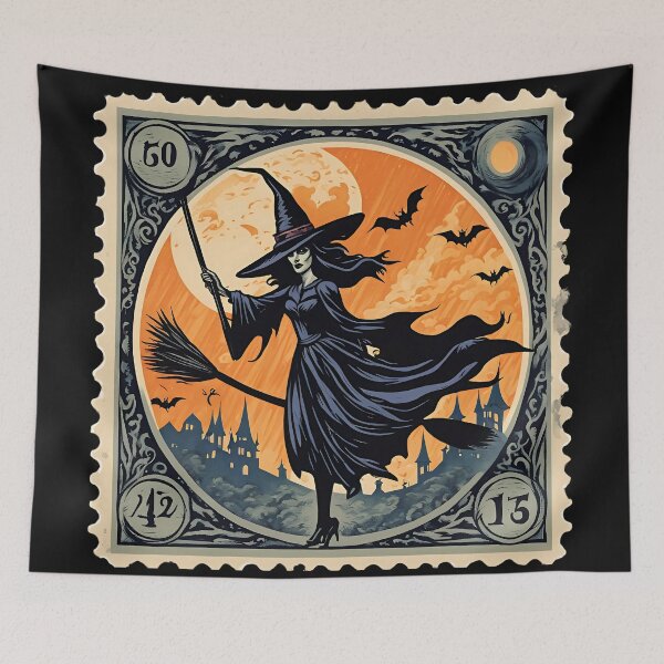 Item preview, Bewitched Stamp designed and sold by Vintagestamps.