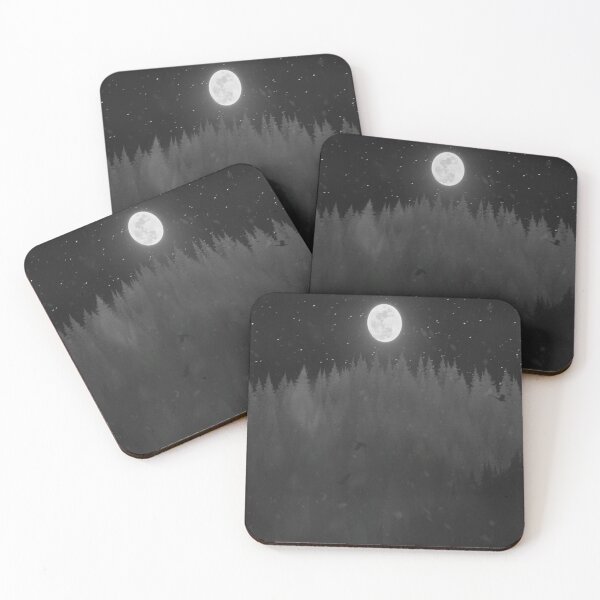 Item preview, Moonlight in the Woods designed and sold by HPARTCreation.