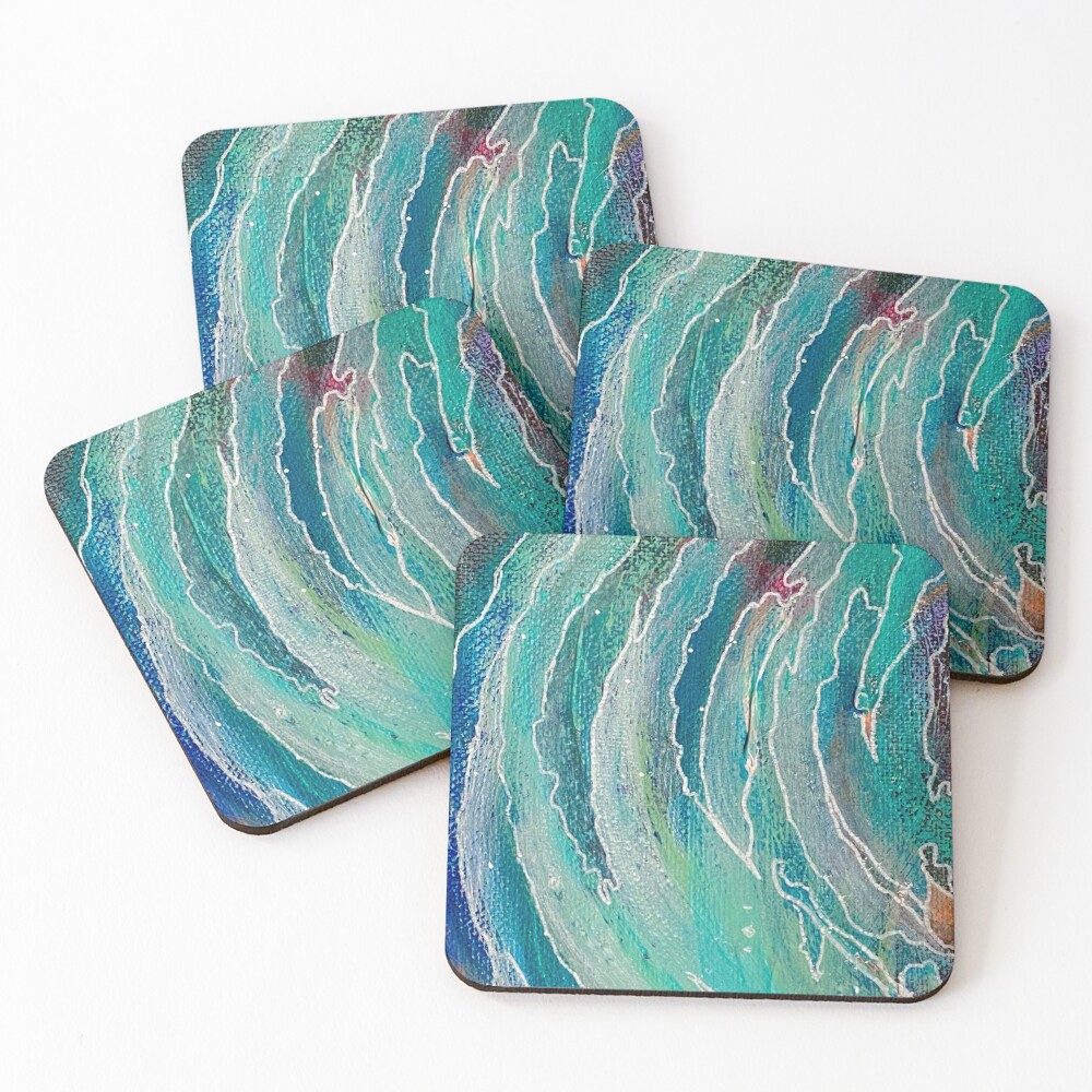 Item preview, Coasters (Set of 4) designed and sold by MatrixTattoo.