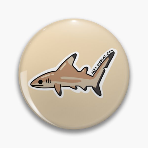 Item preview, Silly Stickers Blacktip Reef Shark - Realistic Edition designed and sold by Alex Helms Illustrations.