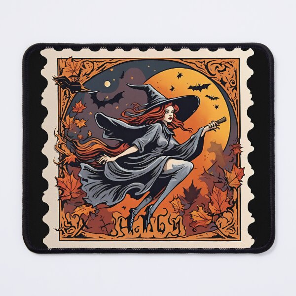 Item preview, Nightmare on Broomstick designed and sold by Vintagestamps.