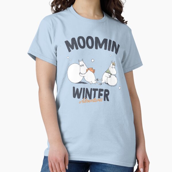 Item preview, Moomin Winter Adventures Moomintroll & Snorkmaiden designed and sold by MoominStore.
