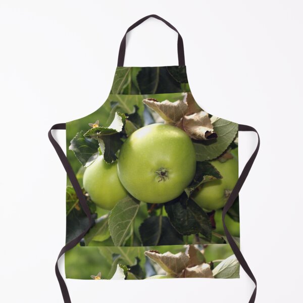 Item preview, Green apples on a tree designed and sold by pinkal.