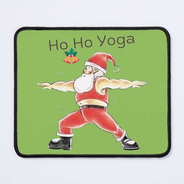 Item preview, Ho Ho Yoga Funny Santa  designed and sold by Vicky021.
