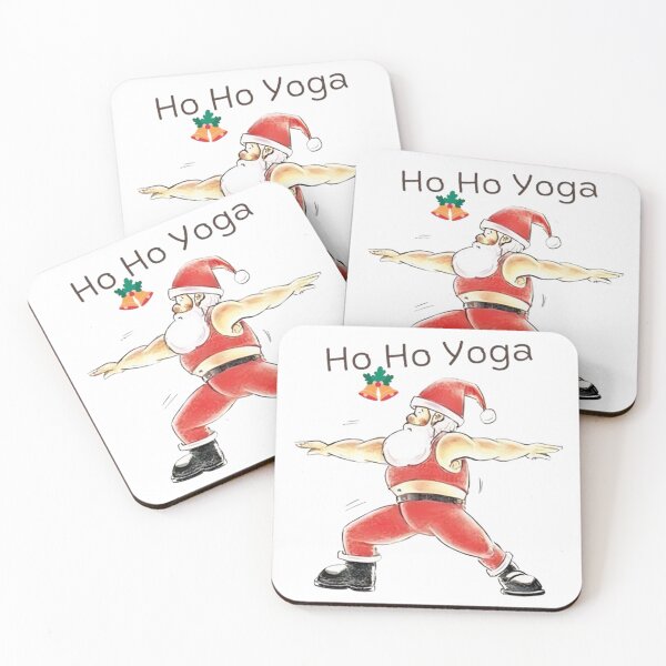Item preview, Ho Ho Yoga Funny Santa  designed and sold by Vicky021.