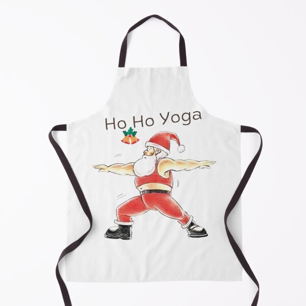 Item preview, Ho Ho Yoga Funny Santa designed and sold by Vicky021.