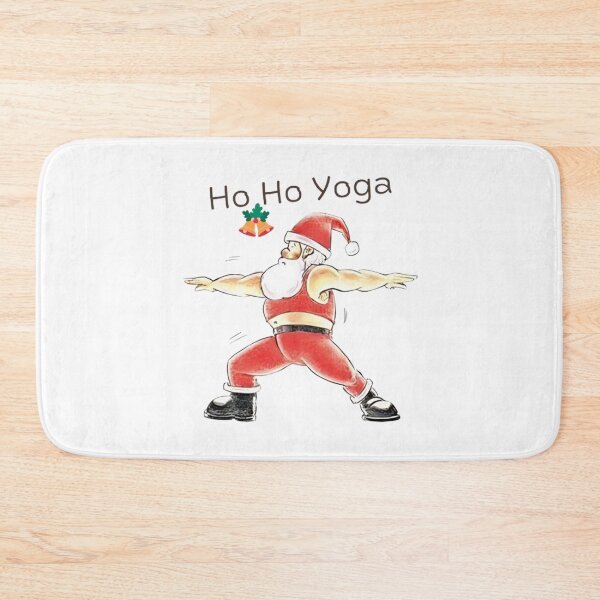Item preview, Ho Ho Yoga Funny Santa  designed and sold by Vicky021.