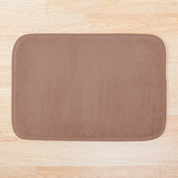 Artikelvorschau, Warm Walnut Brown Solid Color Pairs Pantones 2025 Color of the Year Mocha Mousse 17-1230 TCX  entworfen und verkauft von SimplySolidColors.