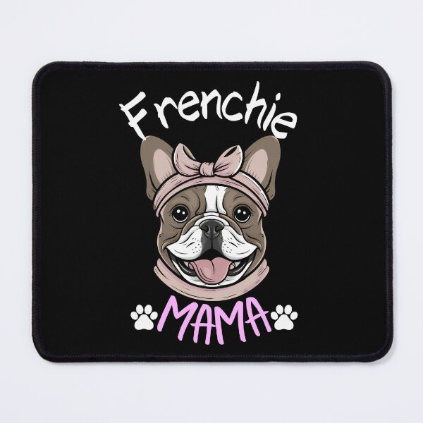 Item preview, Frenchie Mama Pink Ribbon - Cute French Bulldog designed and sold by Smix Pixels.
