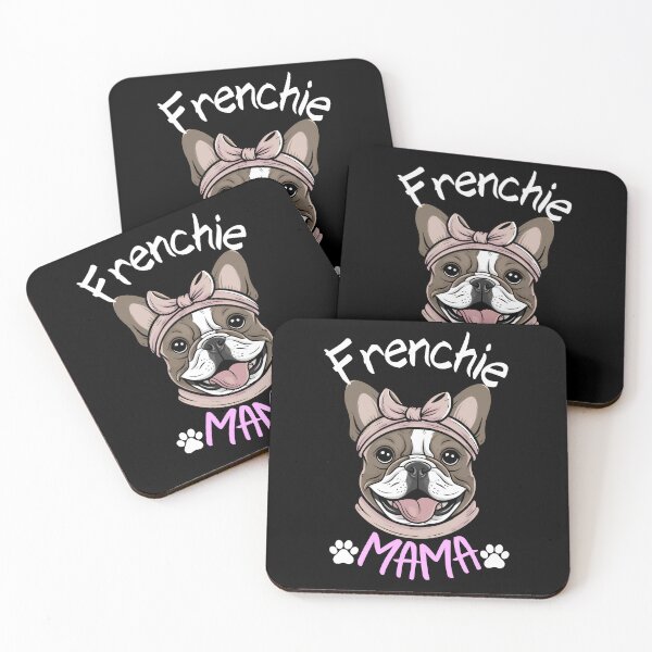 Item preview, Frenchie Mama Pink Ribbon - Cute French Bulldog  designed and sold by Smix Pixels.
