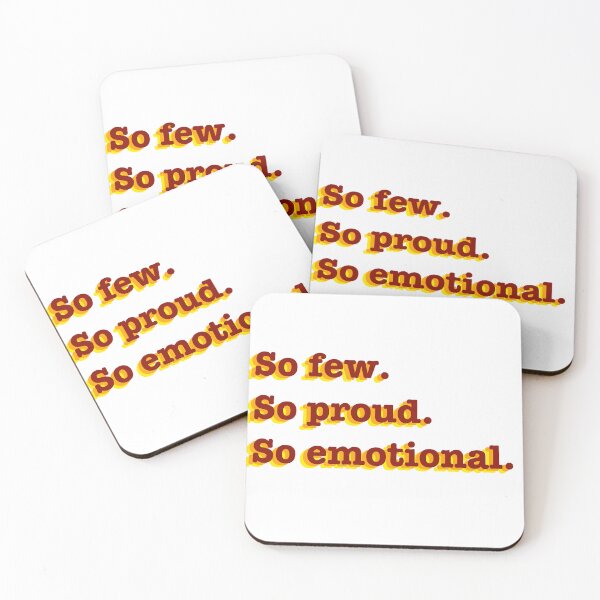 Item preview, So few. So proud. So emotional. designed and sold by Mysterious Goose .