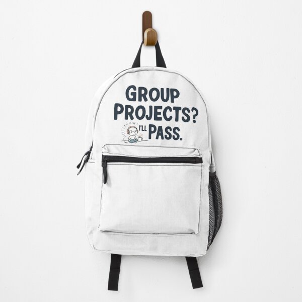 Item preview, Group Projects? I’ll Pass - Funny Introvert Humor designed and sold by JCRockDesign.