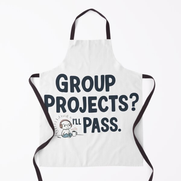 Item preview, Group Projects? I’ll Pass - Funny Introvert Humor designed and sold by JCRockDesign.
