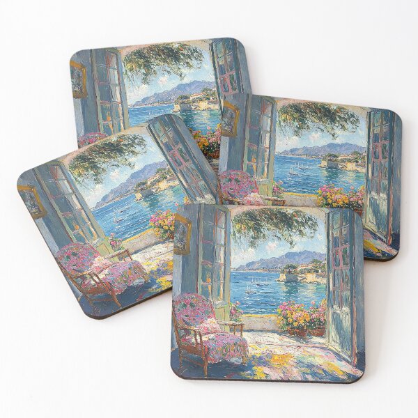 Item preview, Henri Matisse inspired Sea Fauvism Mediterranean designed and sold by ArtHouseNiklas.