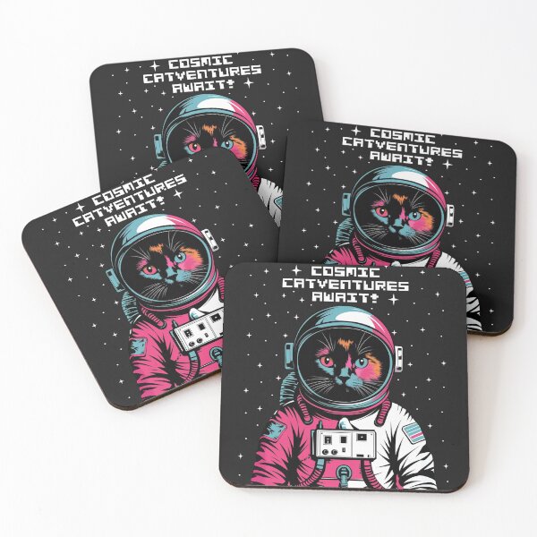 Item preview, Space Cat Catstronaut designed and sold by Orsik.