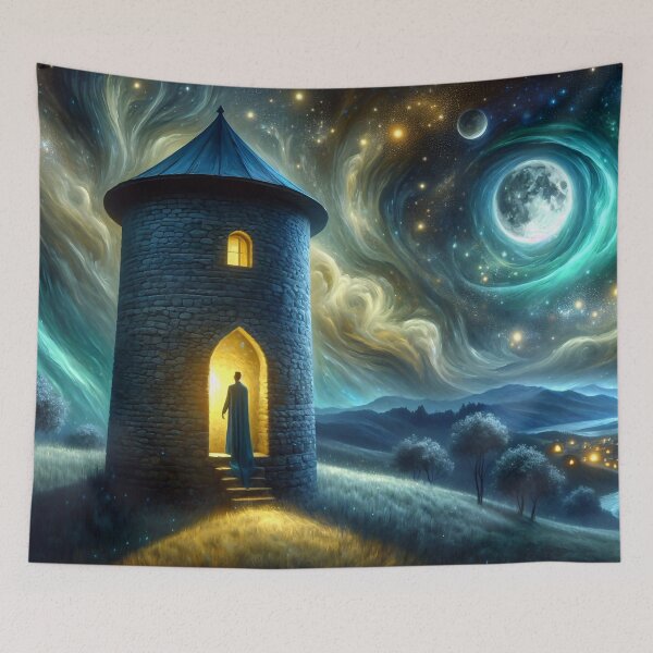 Item preview, Contemplation in the Tower designed and sold by M-Y-A-R-T-.