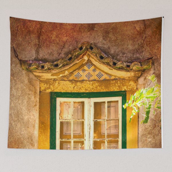 Item preview, old window with a roof designed and sold by Tereza Pilar  Art.
