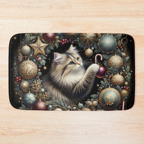 Item preview, Christmas Cat Magical Things designed and sold by MoodyMuseArt.