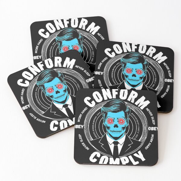 Item preview, Obey Hoodie Comply Conform Watch TV Funny T-shirt designed and sold by Christian  Clothing.