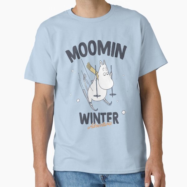 Item preview,  Moomin Winter Adventures Moomintroll Skiing designed and sold by MoominStore.