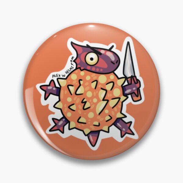 Item preview, Silly Stickers Short Horn Lizard - Rambunctious Edition designed and sold by Alex Helms Illustrations.