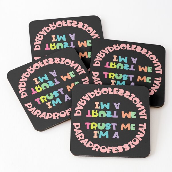 Item preview, Trust Me I’m a Paraprofessional – Funny School Staff Quote | Teacher Aide Gift designed and sold by sednalafandy79.
