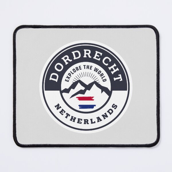 Item preview, Dordrecht Netherlands Black and White Crest designed and sold by World Designs.