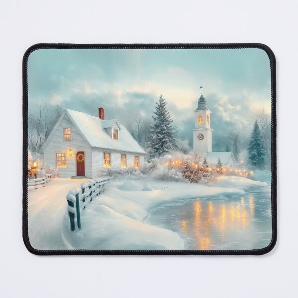 Item preview, Frigid morning on Christmas Day designed and sold by AngelottiCR.