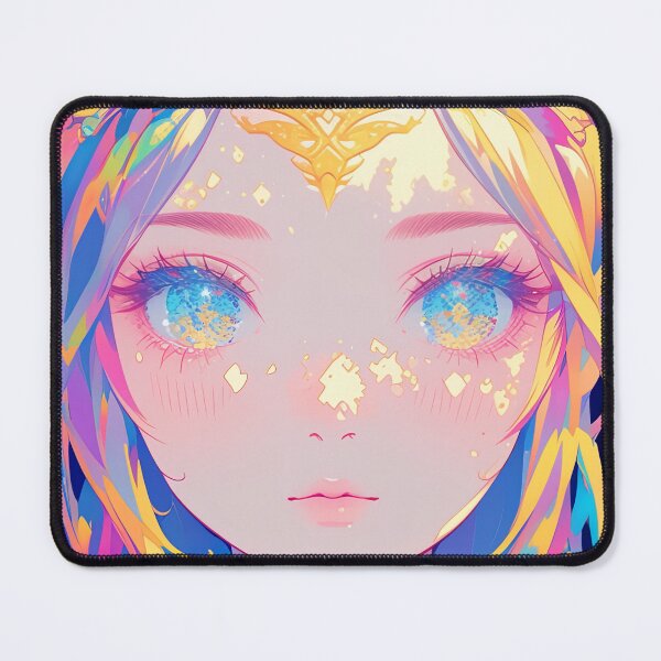 Item preview, Fantasy Rainbow Elf Anime Girl designed and sold by bubblegoth.