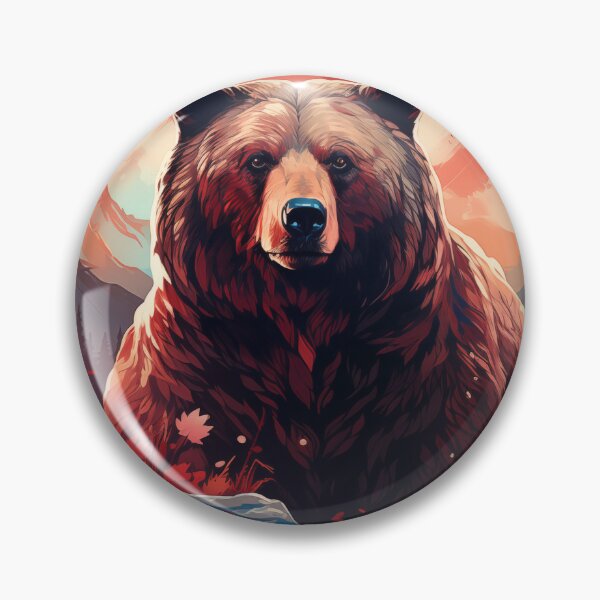 Item preview, Majestic Grizzly Bear designed and sold by Rtymer.