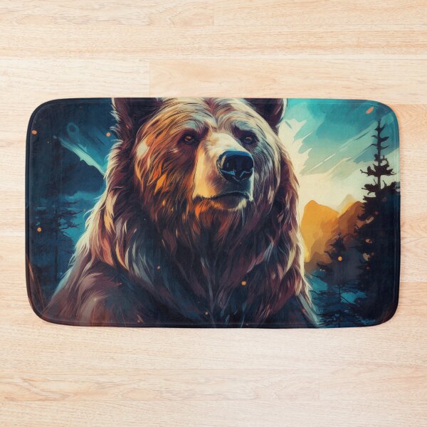 Item preview, Majestic Grizzly Bear designed and sold by Rtymer.