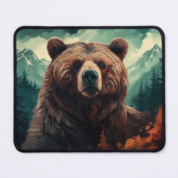 Item preview, Majestic Grizzly Bear designed and sold by Rtymer.
