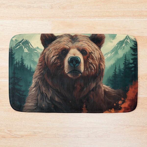 Item preview, Majestic Grizzly Bear designed and sold by Rtymer.