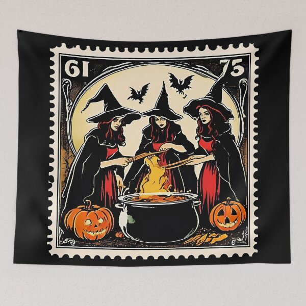 Item preview, Bewitched Portion Of Magic designed and sold by Vintagestamps.
