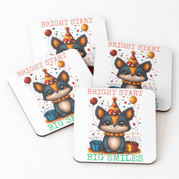 Item preview, Bright Start, Party Puppy, Big Smiles, Festive Dog, Celebration Fun designed and sold by BukkyStory.
