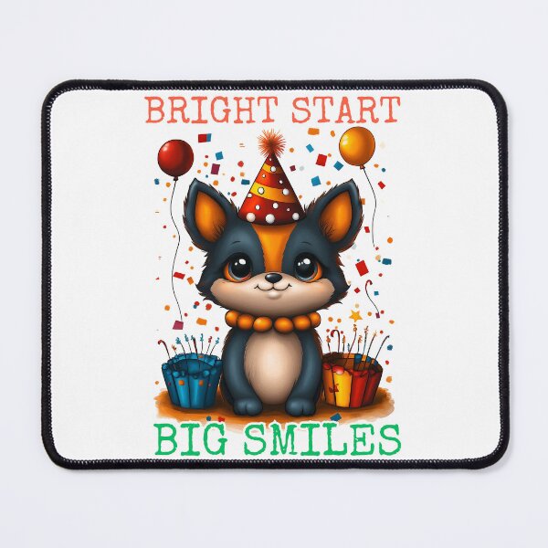 Item preview, Bright Start, Party Puppy, Big Smiles, Festive Dog, Celebration Fun designed and sold by BukkyStory.